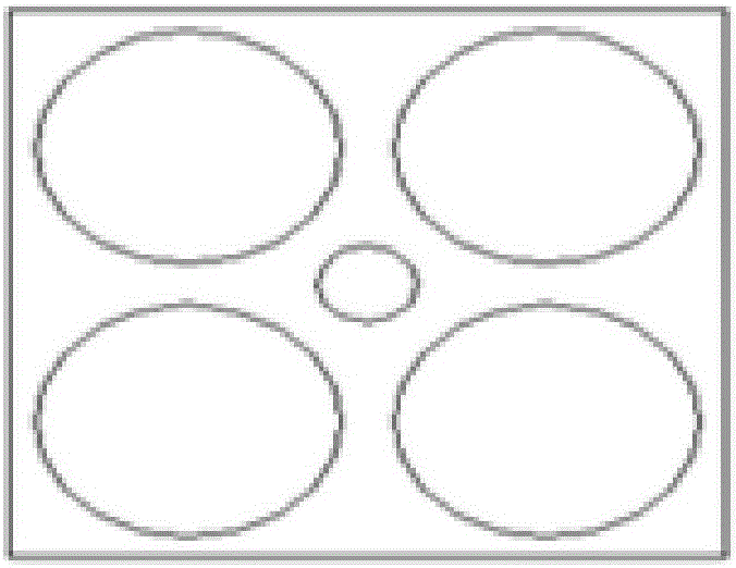 Radiating bracket for placing cylindrical batteries in cylindrical battery pack