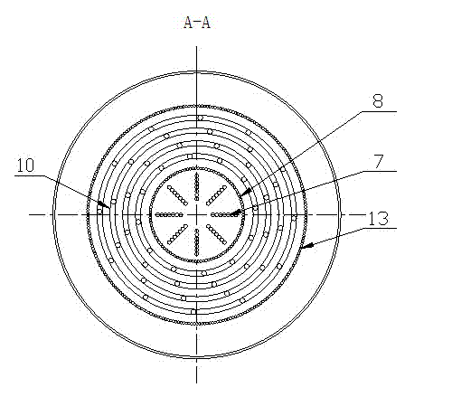 Bundle radiation boiler capable of relieving combustion fouling of perbasic coal