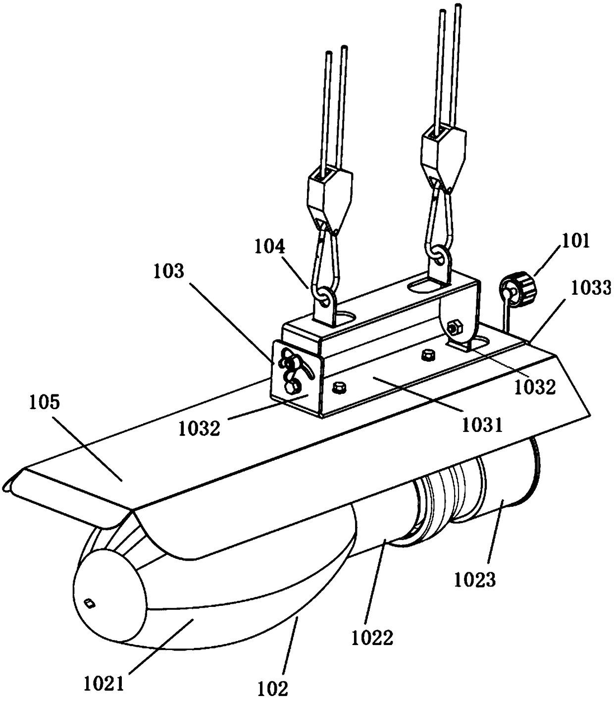 Light supplementing lamp and light supplementing system