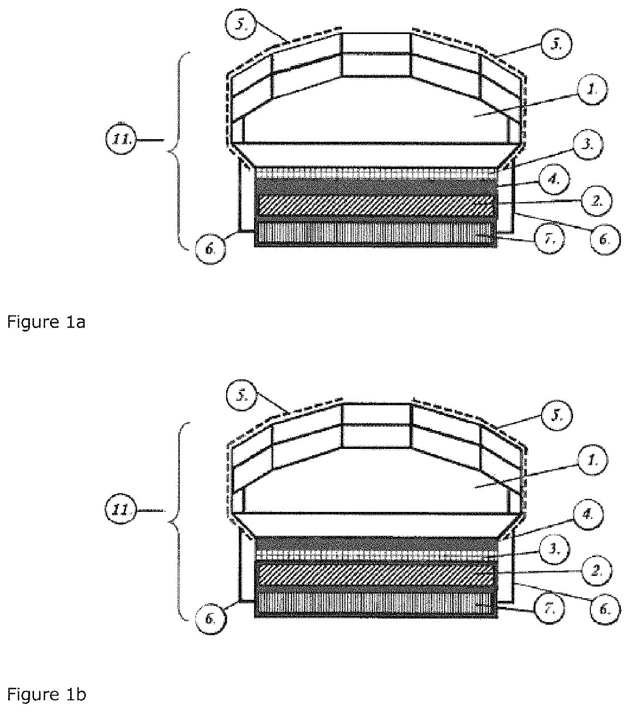 Decorative composite body having a transparent, electrically conductive layer and a solar cell