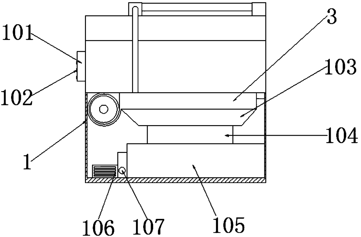 High efficiency energy saving potato cleaning device