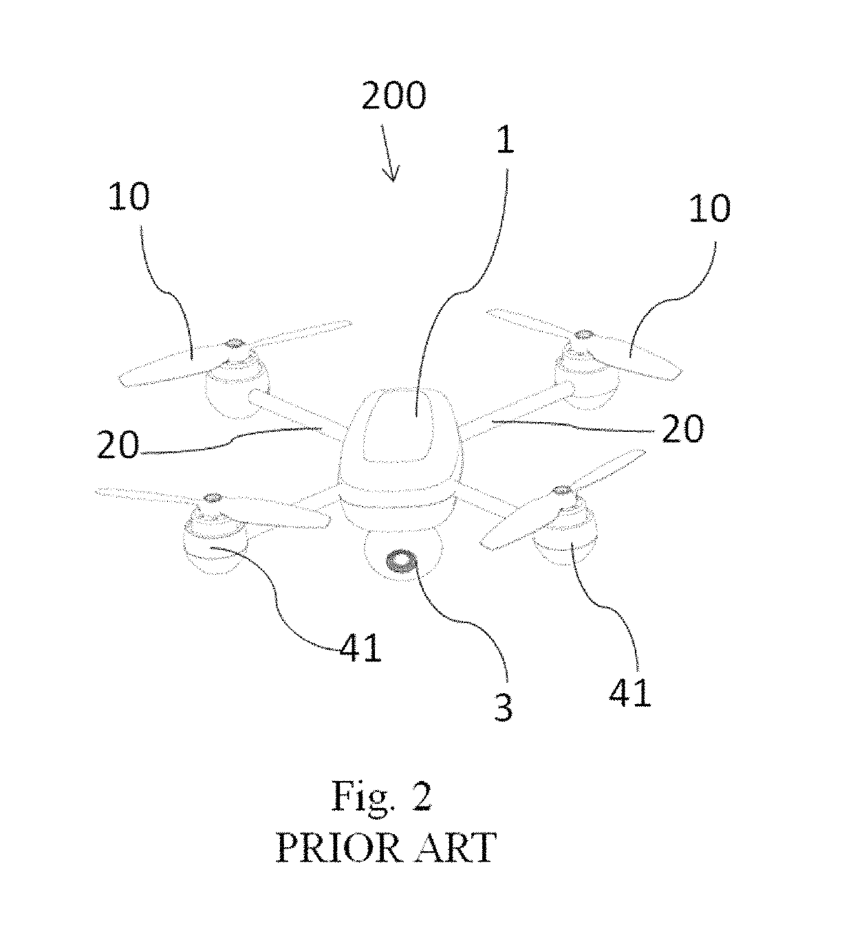 Aircraft vertical stabilizer having a lift propeller and the method of using the same