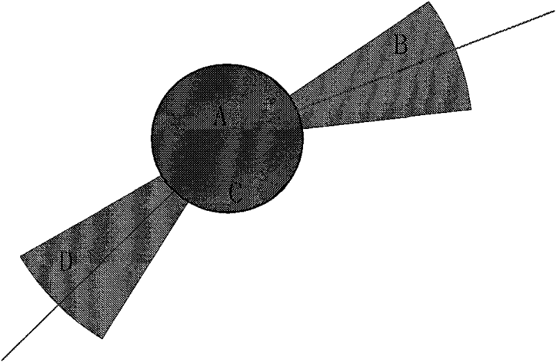 Image processing-based high-tension line identification method