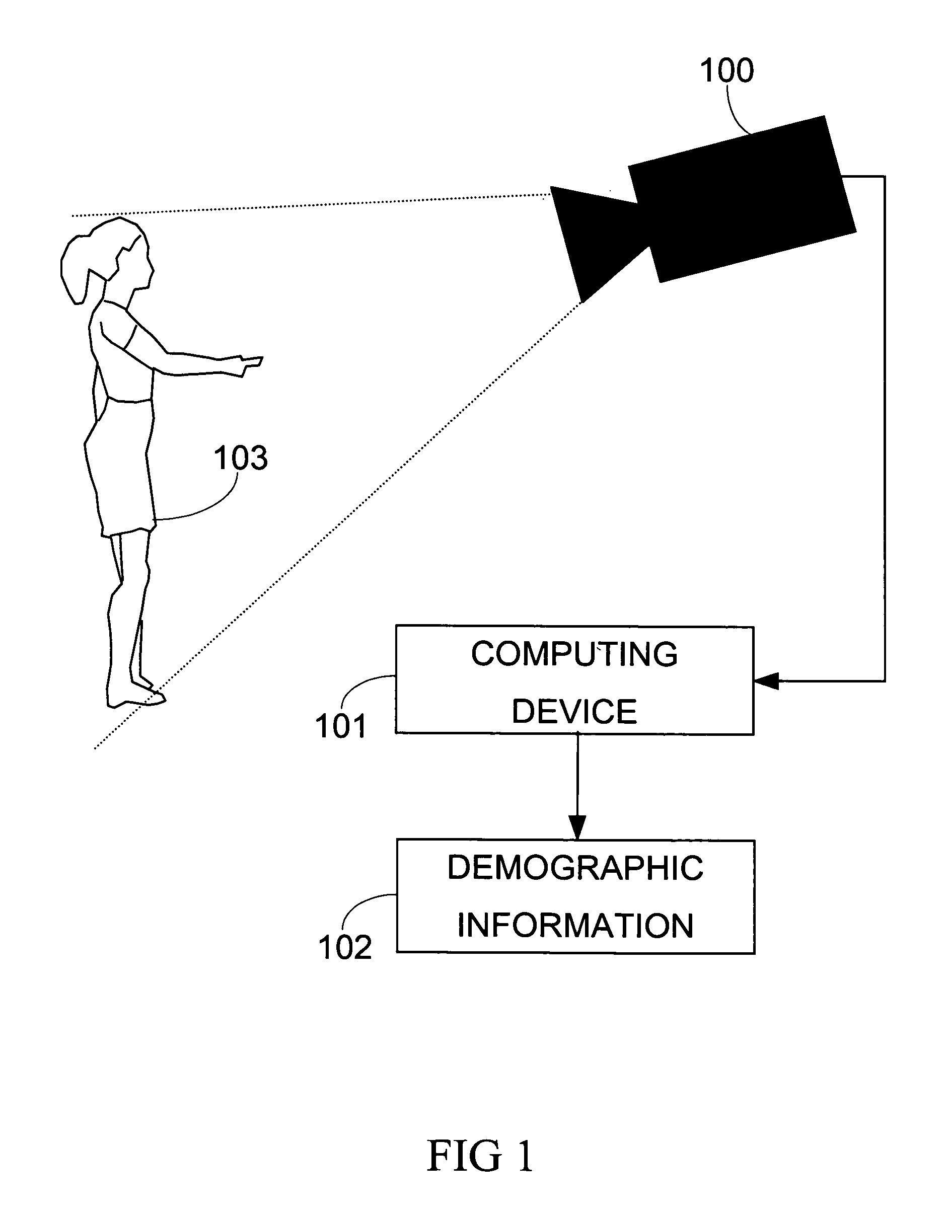 Demographic classification using image components