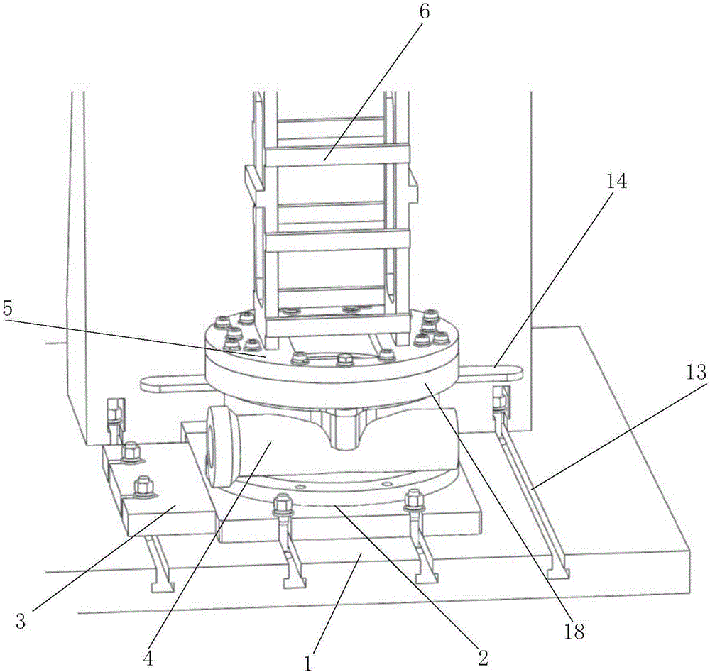 Device for detecting rigidity of gyration reduction gear