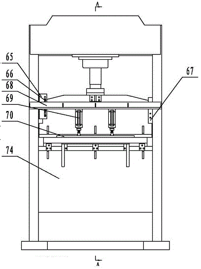 Corrugated board forming automatic production line