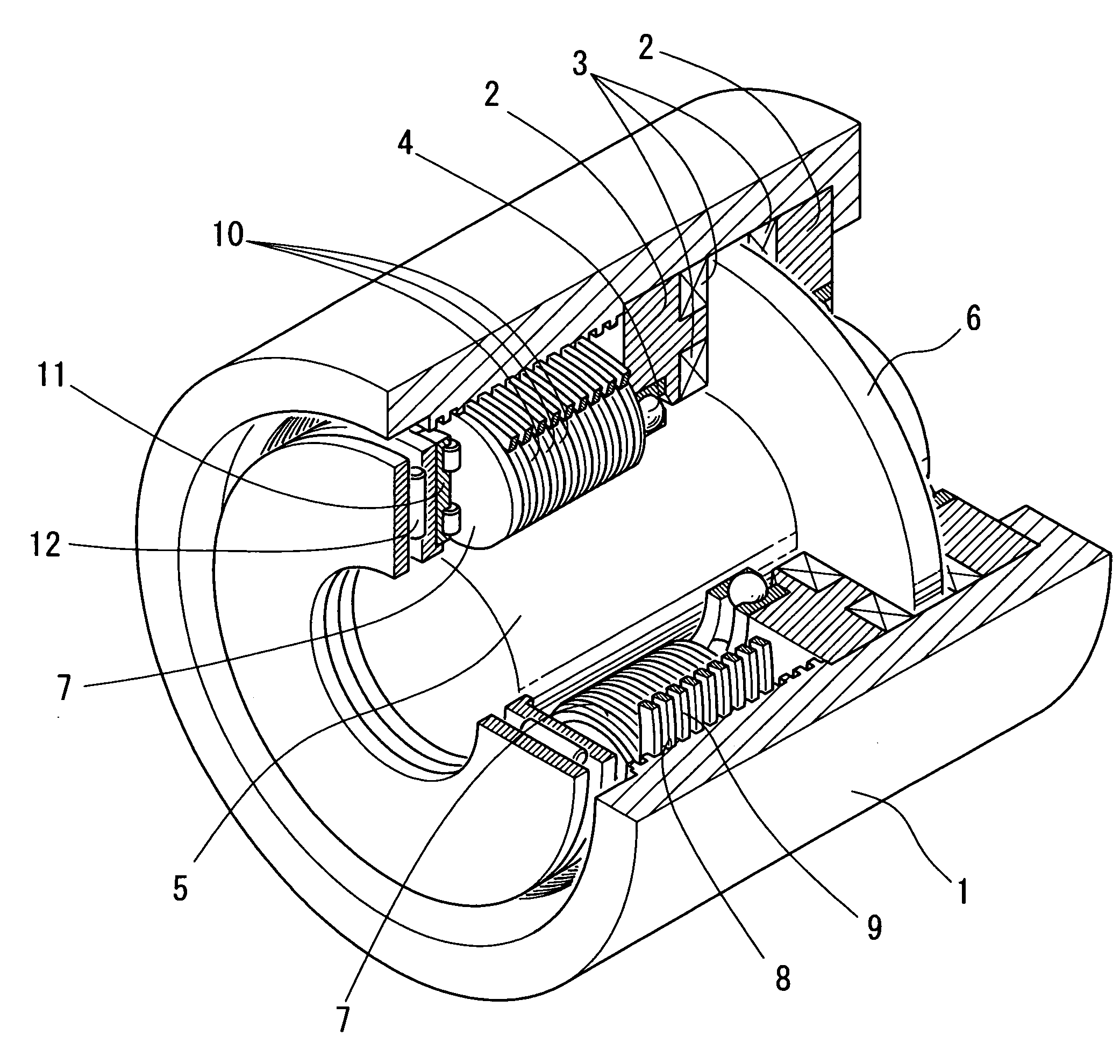 Electric Direct-Acting Actuator and Electric Brake Device