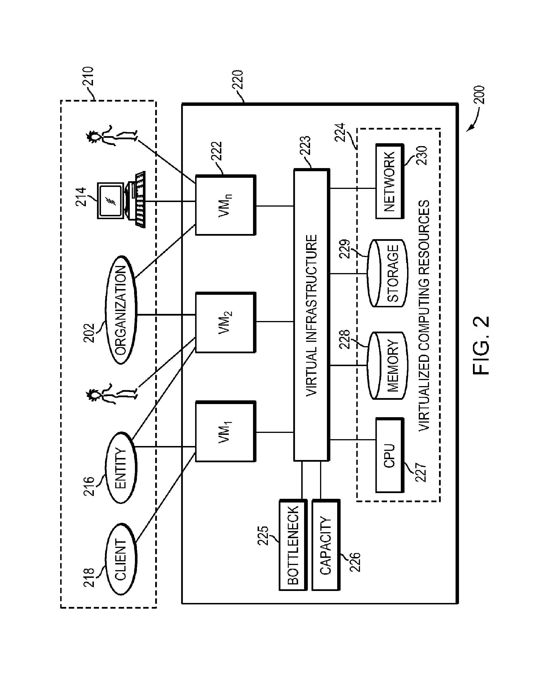 Systems and methods for real-time monitoring of virtualized environments