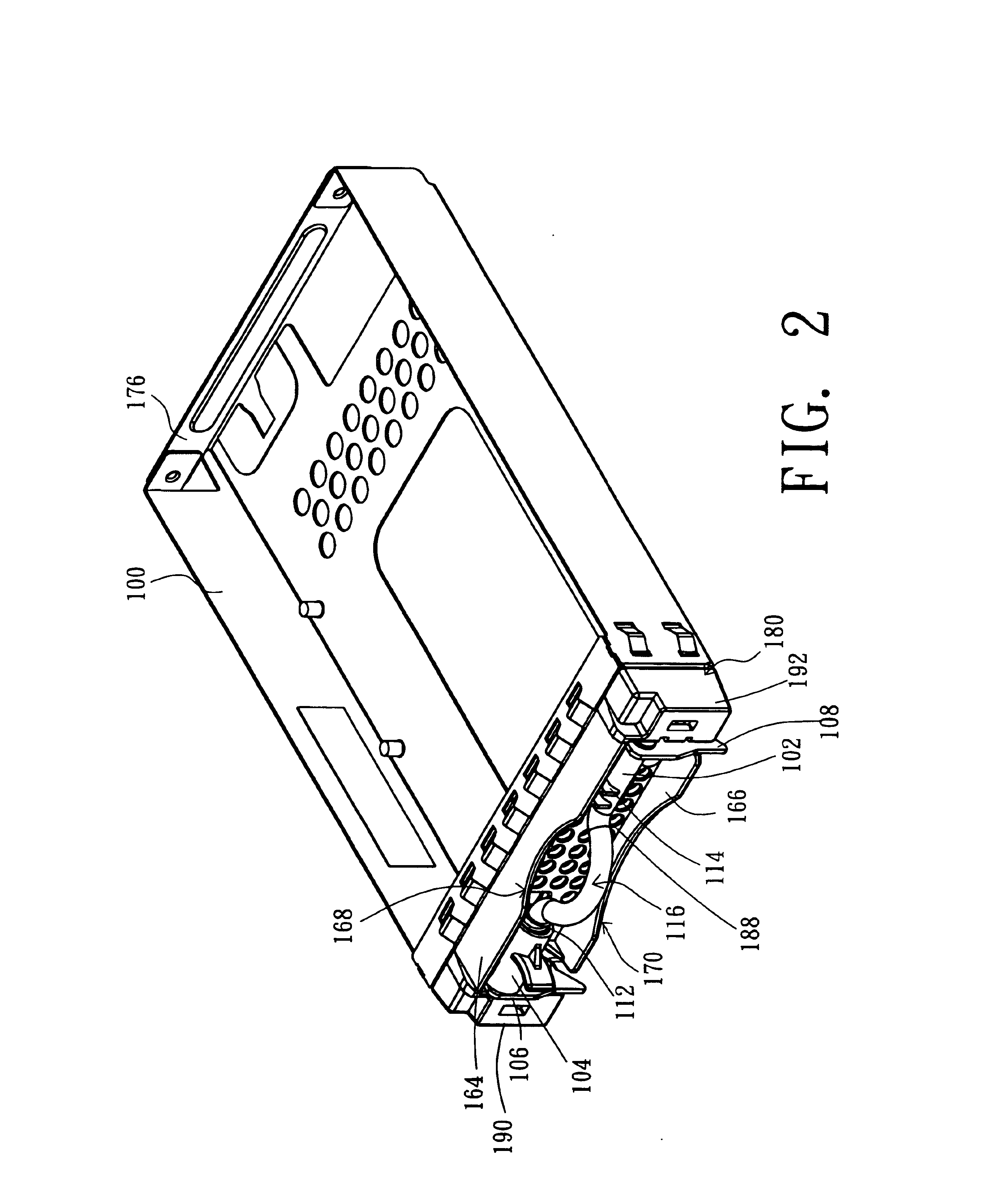 Hard disk drive tray module