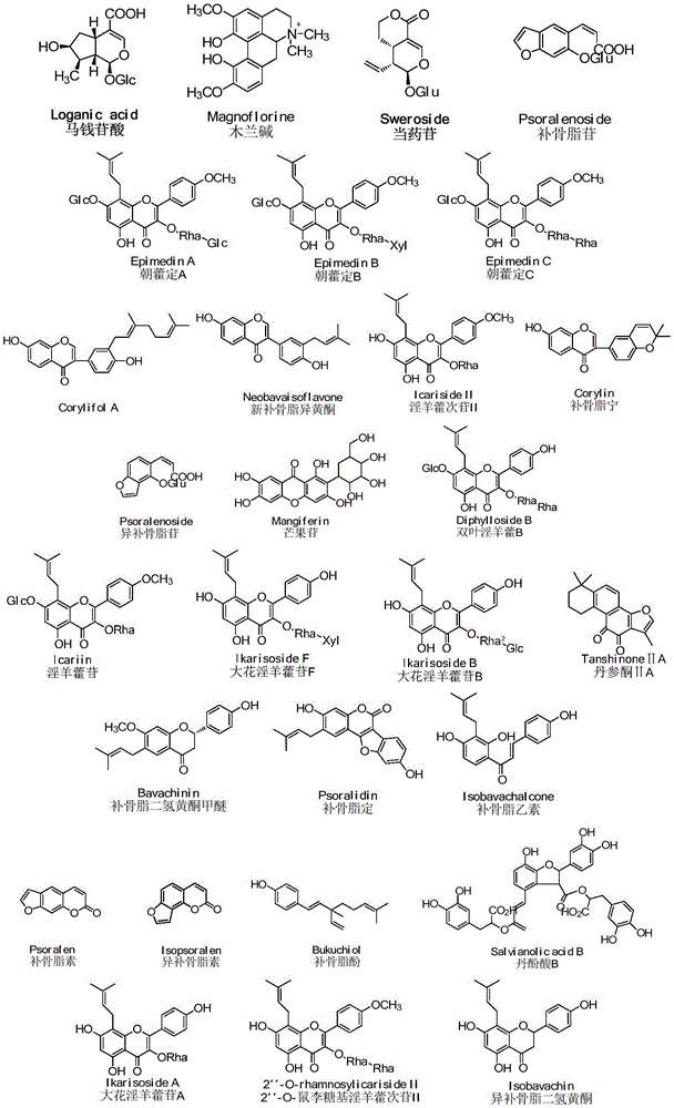 Method for building fingerprint spectrum of Xianlinggubao capsules and quality detection method of Xianlinggubao capsules