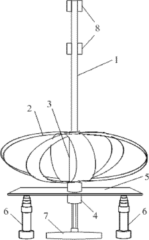 Wind driven generator for ship