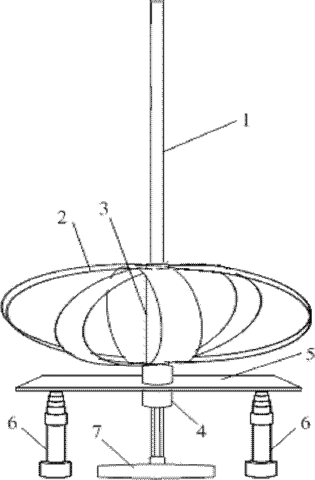 Wind driven generator for ship