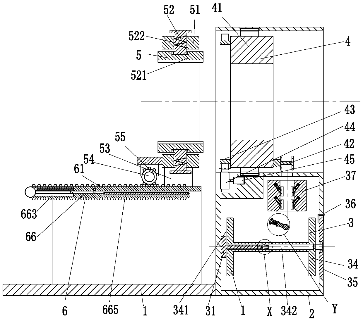 High-pressure rubber hose manufacturing and winding processing technology