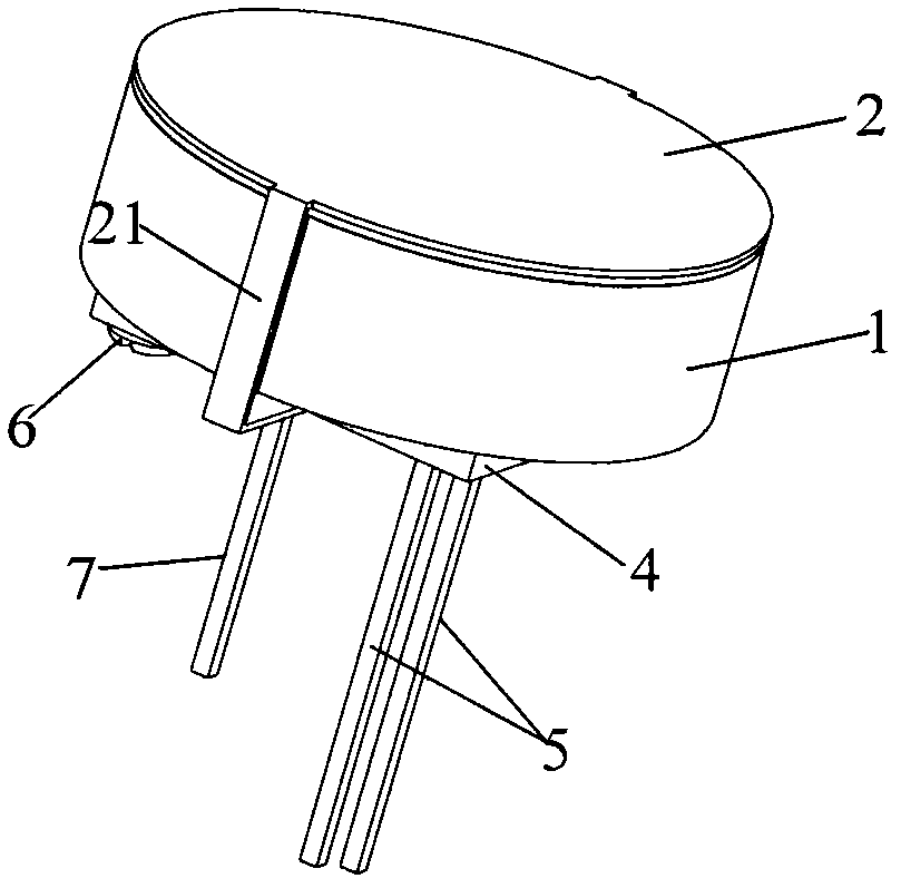 Capacitor type touch switch