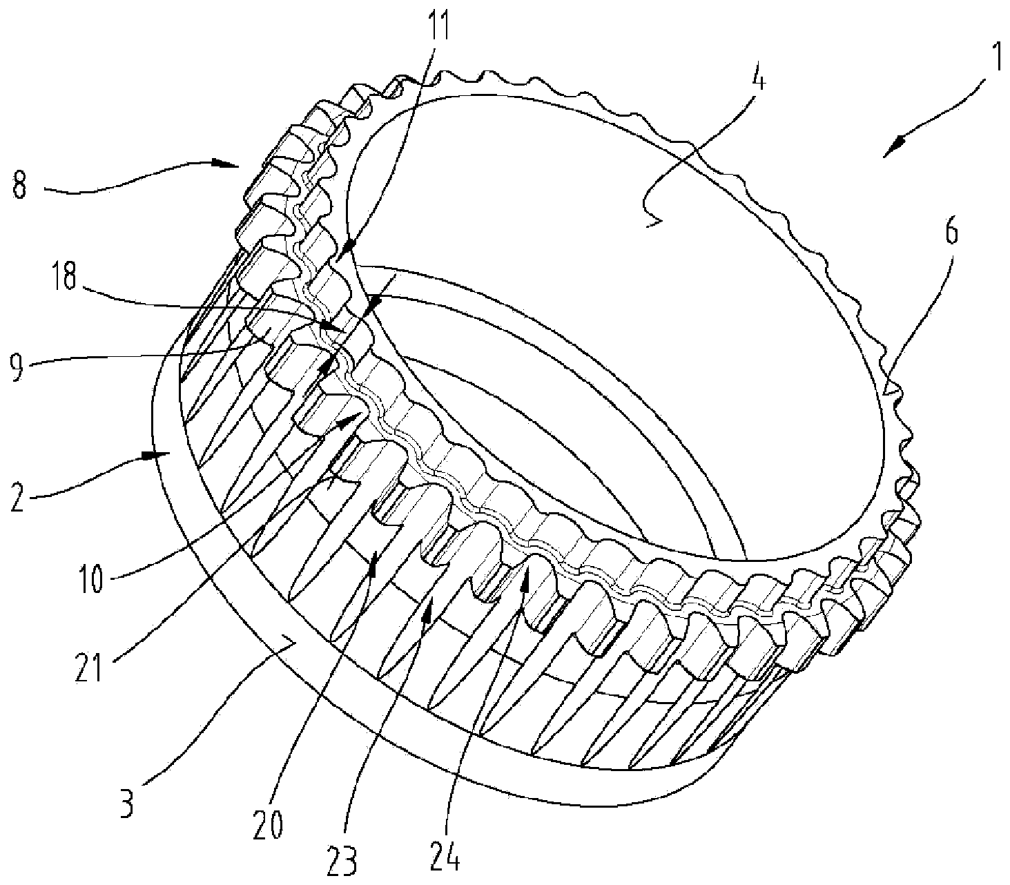 Toothed wheel