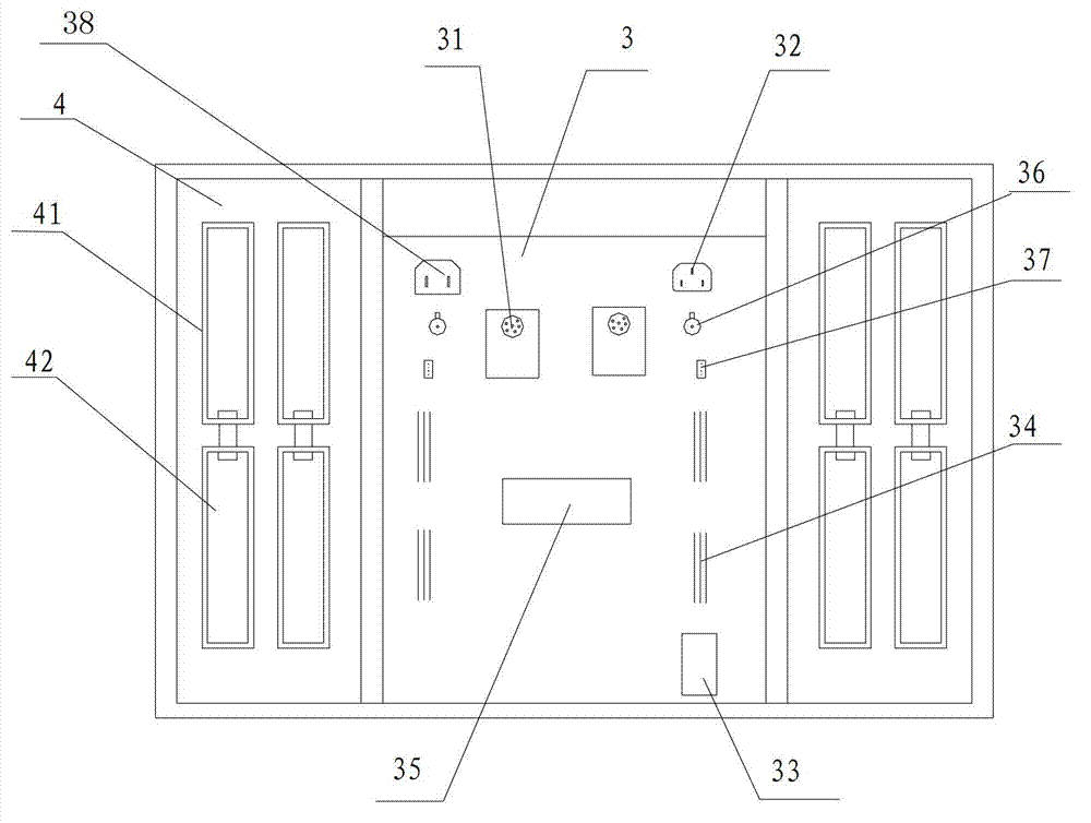 Battery charging box