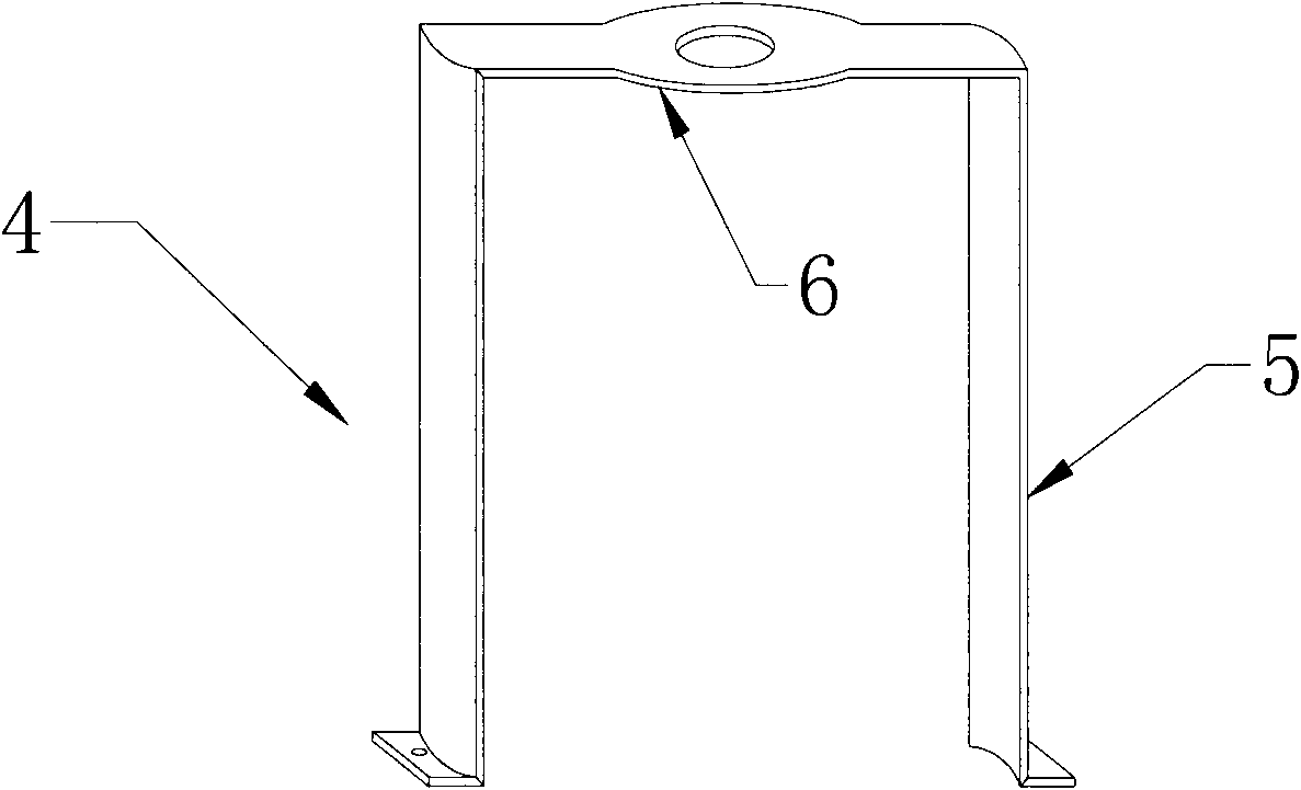 Fixation-free connection way of motor of small washing machine