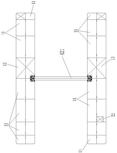 Ship floating maintenance platform