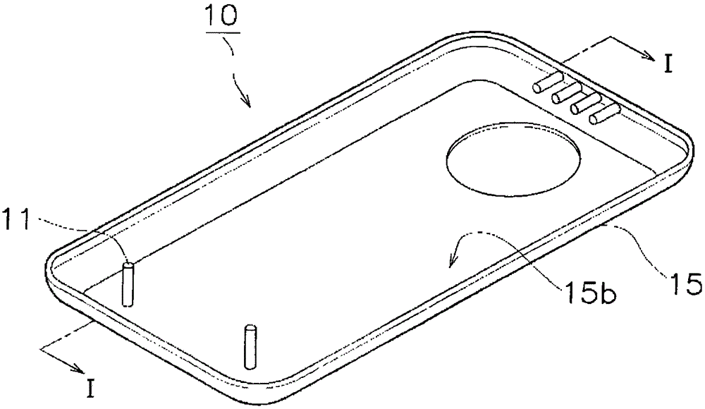 Composite molded product and method for manufacturing same