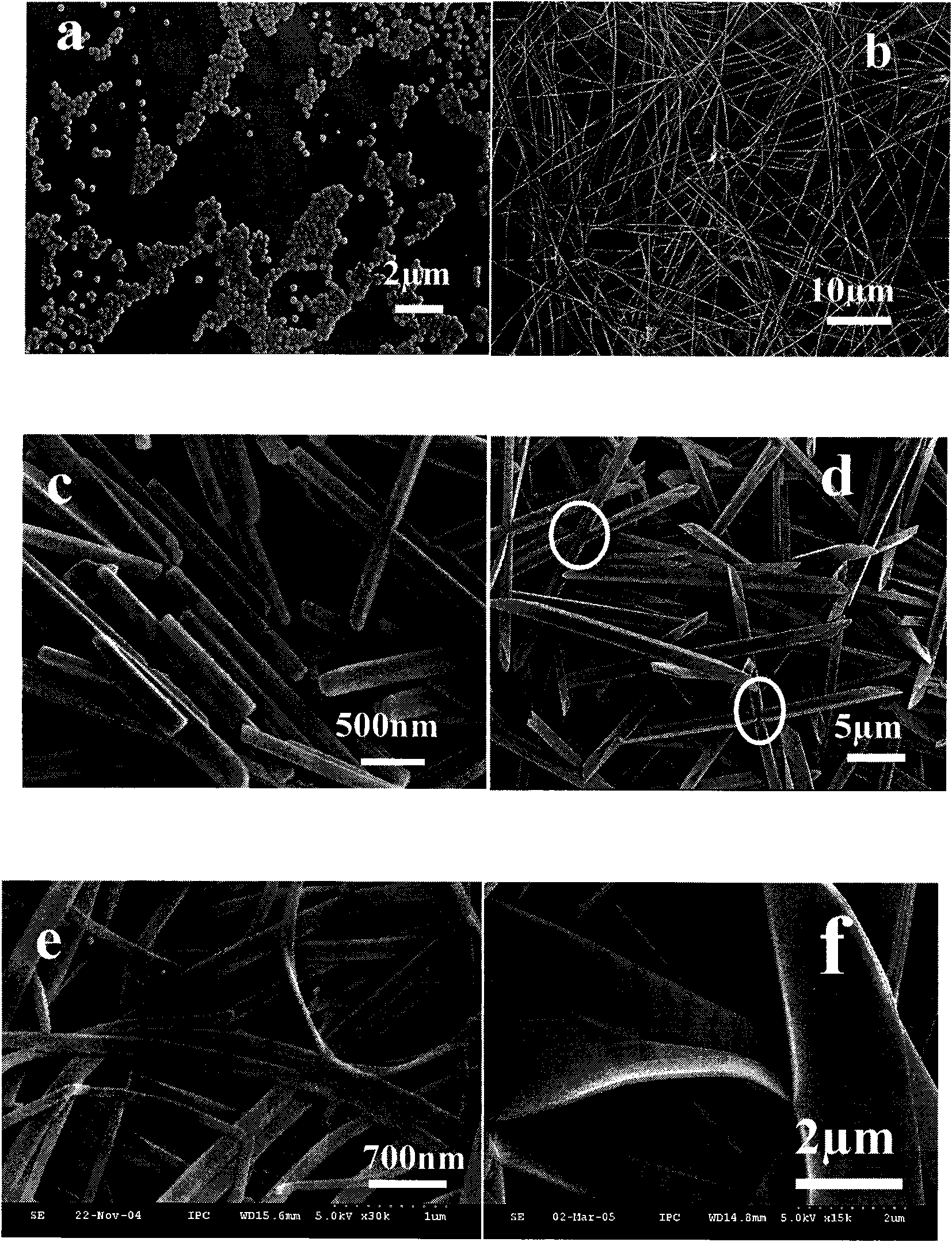 Method for preparing monocrystalline one-dimensional or quasi one-dimensional organic nanomaterial by solution method