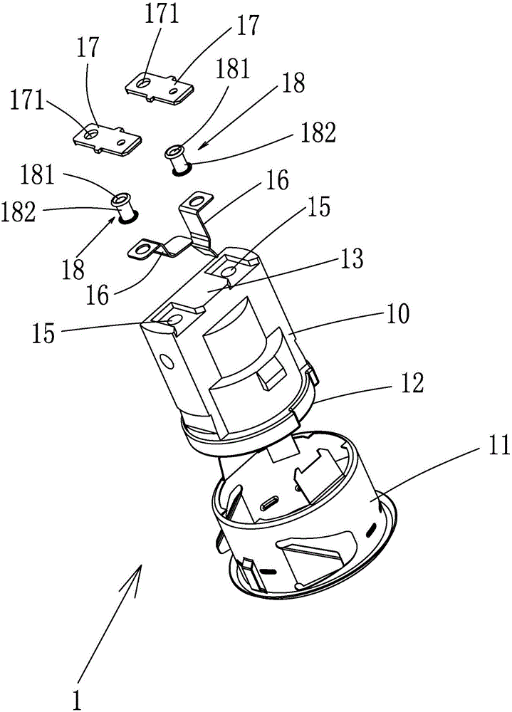 Automatic oven lamp holder assembling system