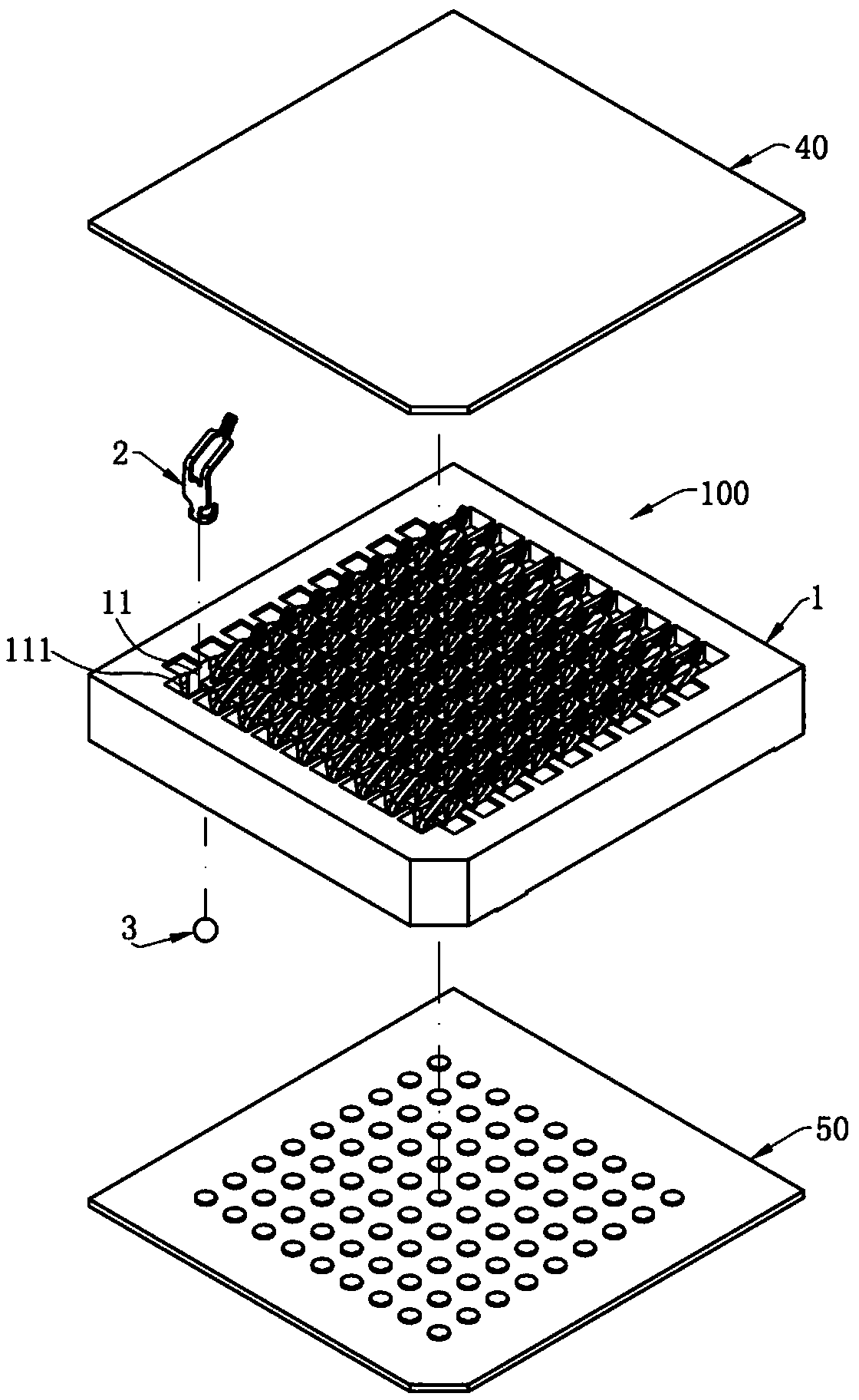 Connecting structure and electrical connector manufacturing method