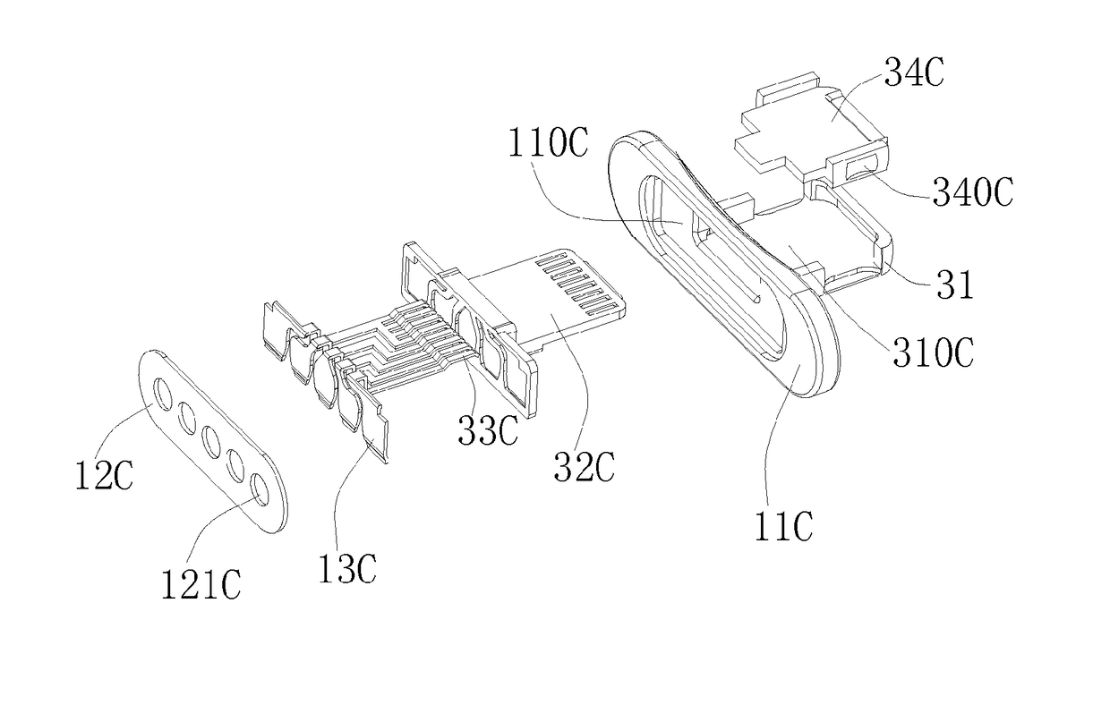 Interface conversion adapter and electrical connection device with the interface conversion adapter