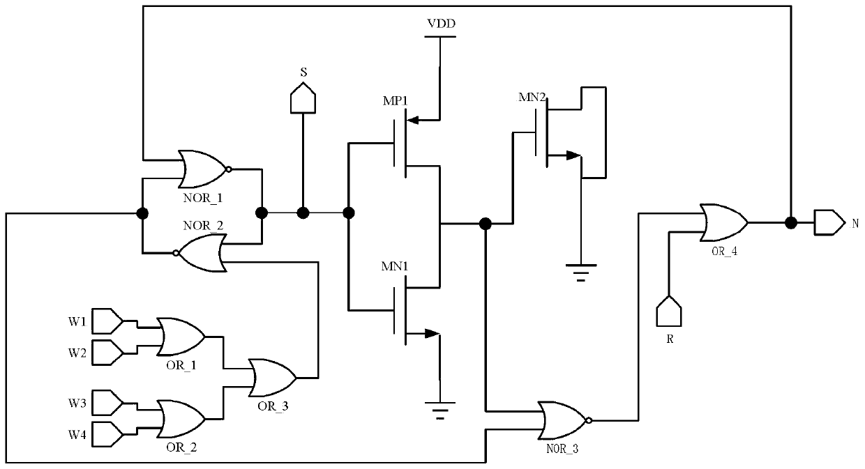 Photon synchronous detection circuit applied to single-photon flight time ranging system, and preparation method thereof