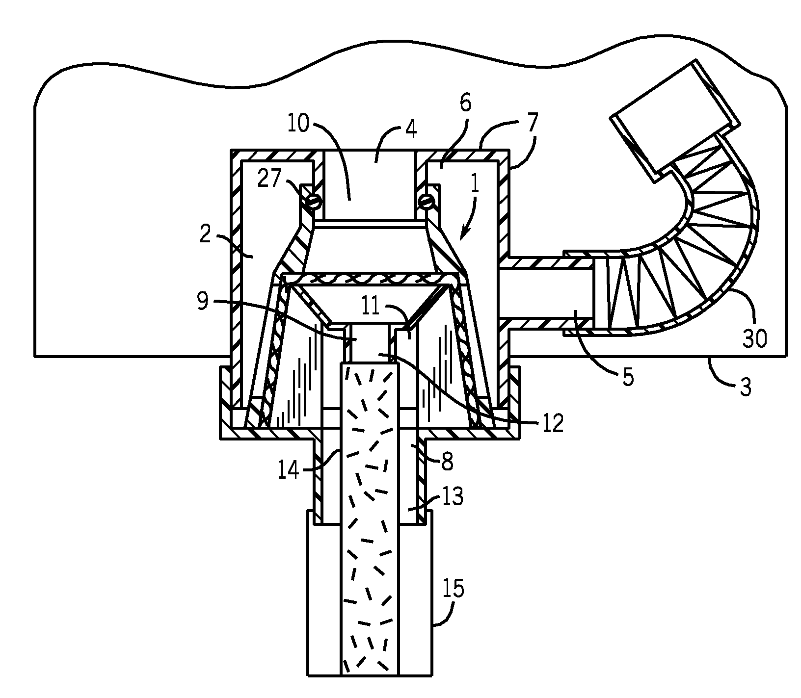 Respiratory connector and arrangement for connecting an inspiratory tube and an expiratory tube to a medical apparatus