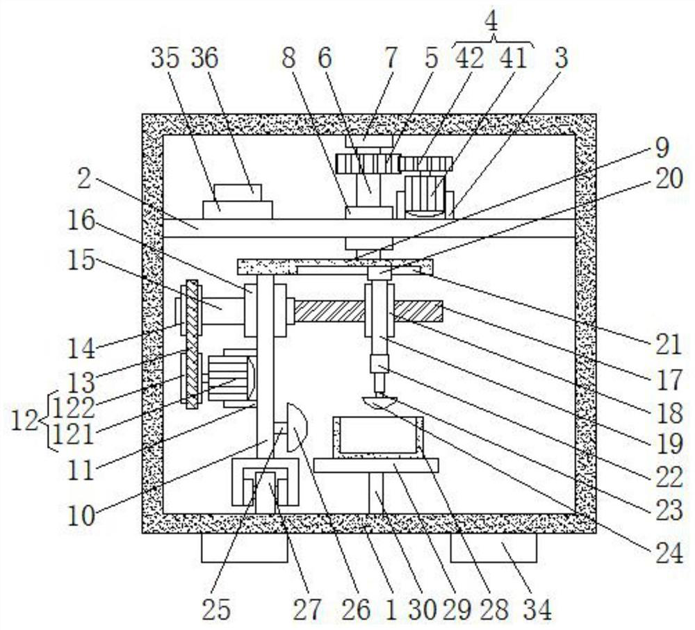 Disinfection device for stem cell delivery container