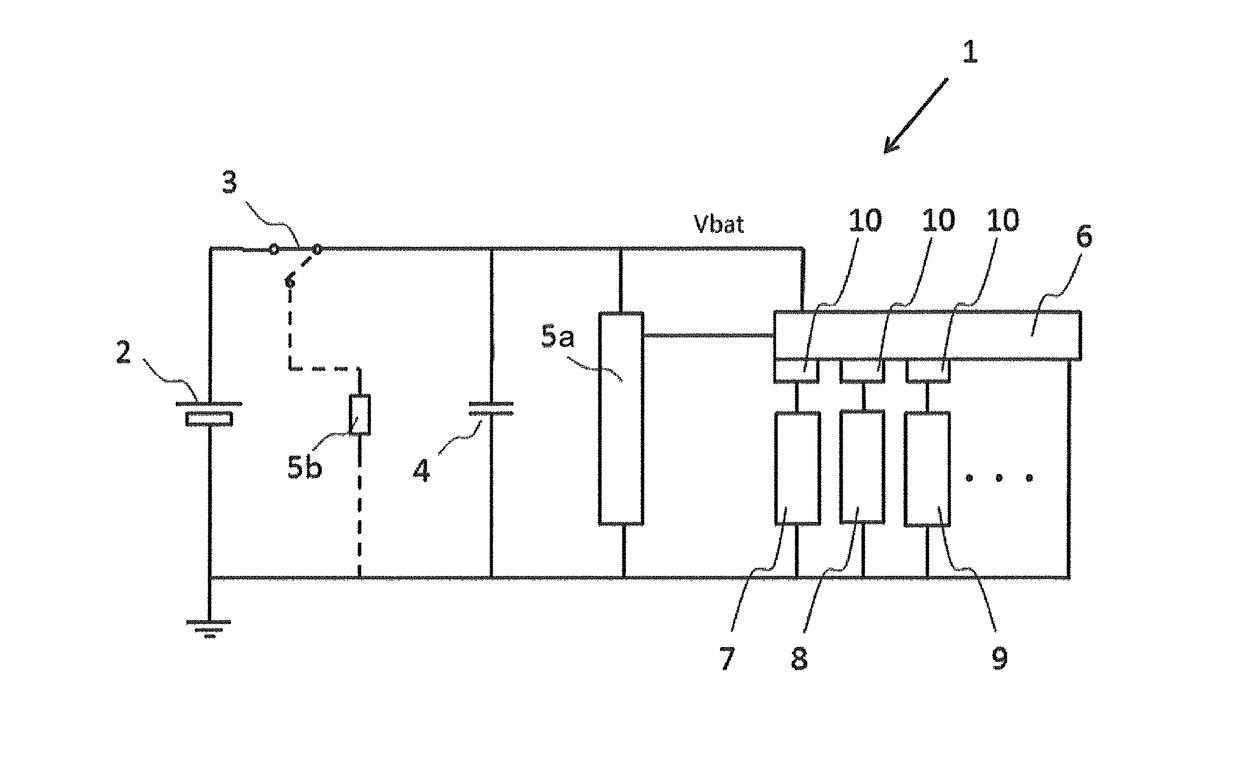 Method for operating a hearing device and a hearing device optimized for being powered by a mercury-free battery