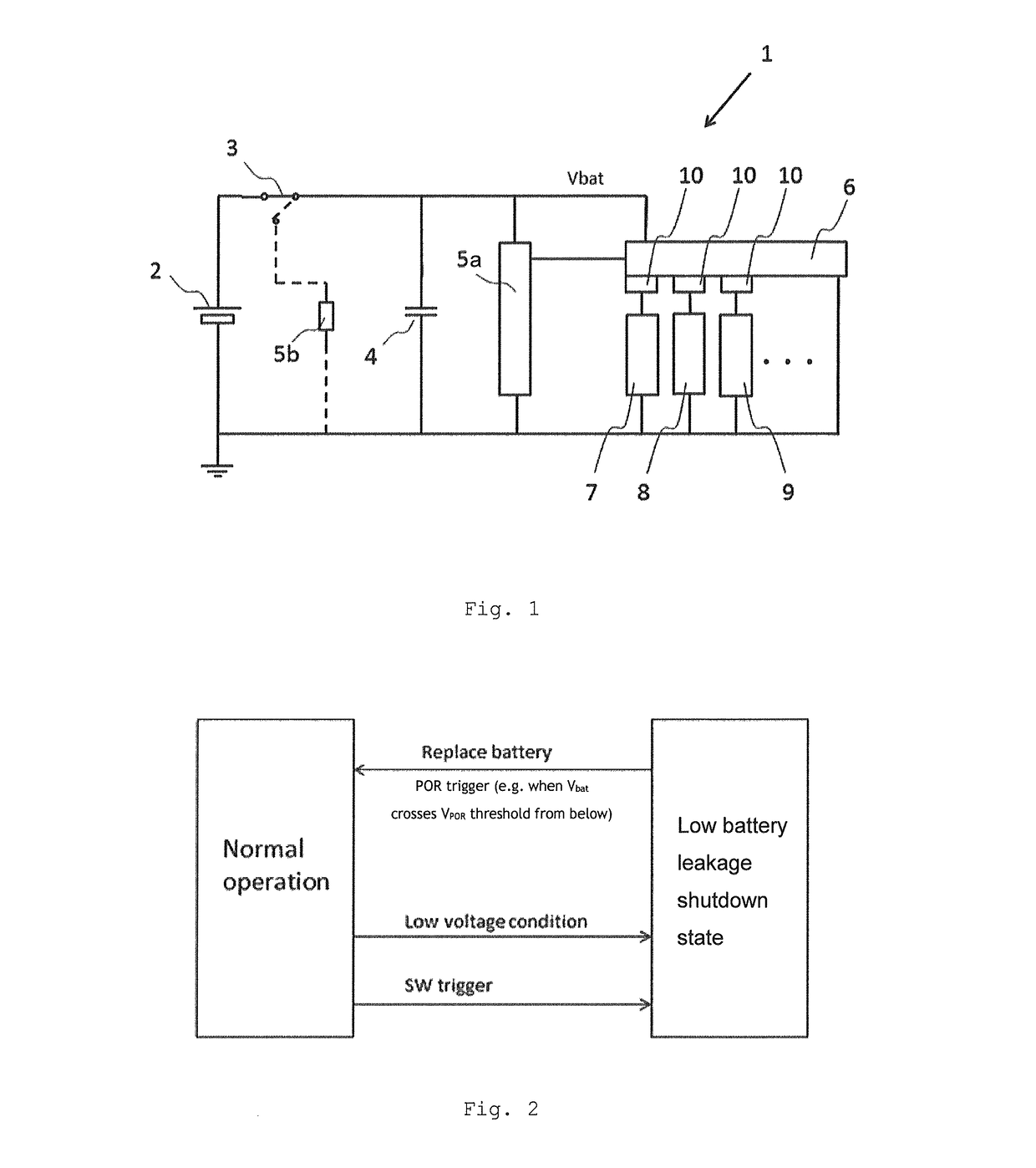 Method for operating a hearing device and a hearing device optimized for being powered by a mercury-free battery