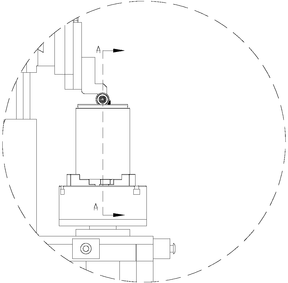 Heat preservation container metal shell barrel body surface machining and automatic edge curling equipment and machining process