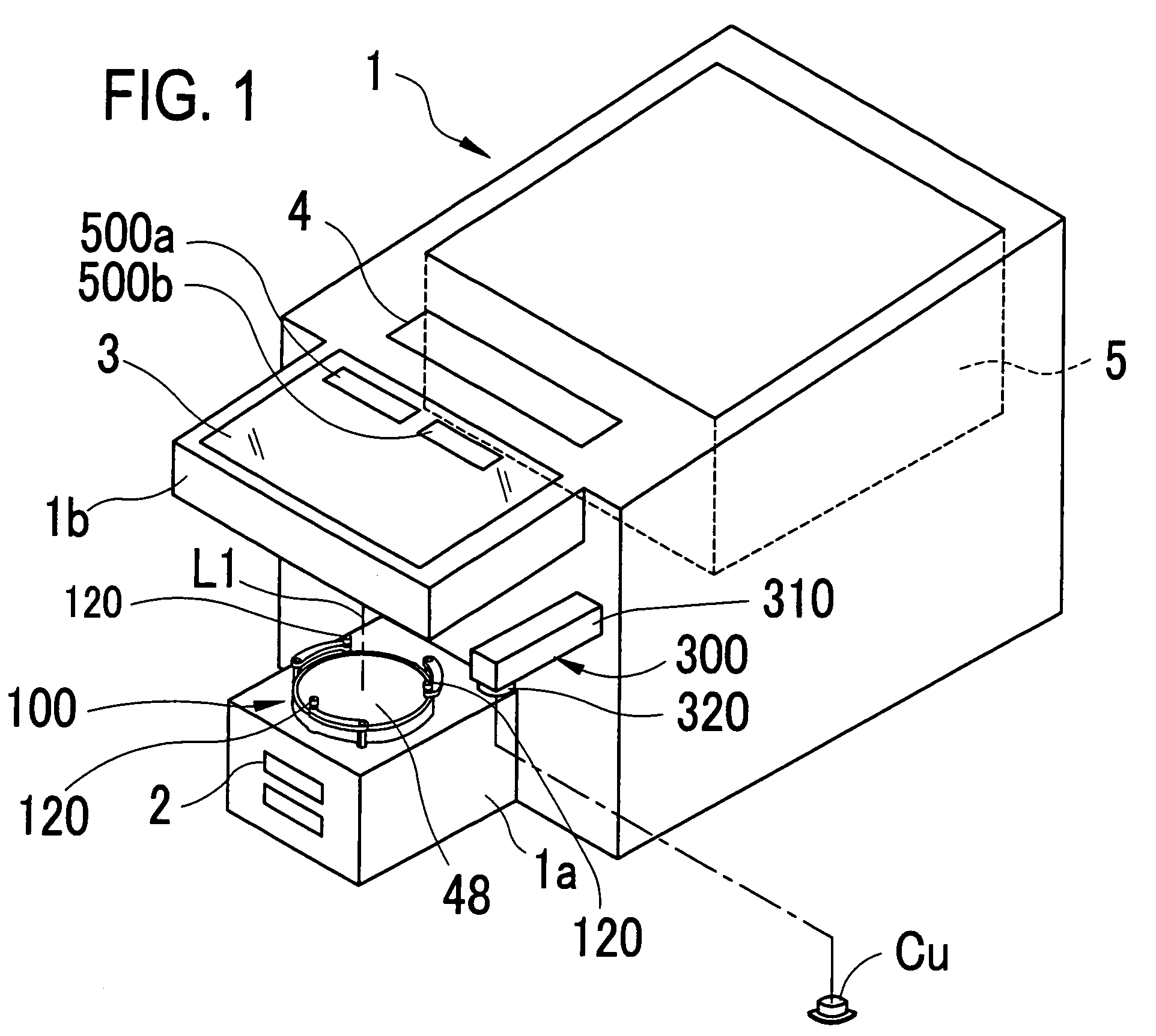 Cup attaching apparatus