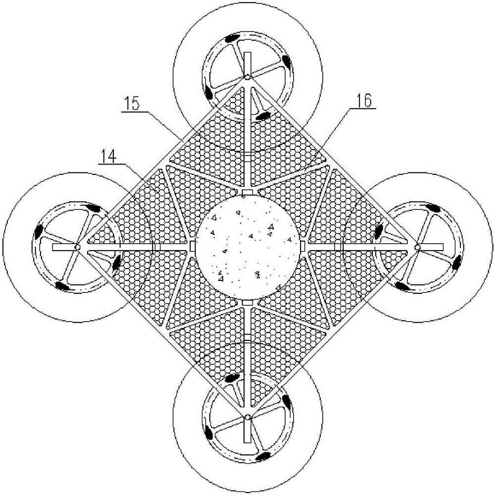 Wind energy and ocean energy integrated generating set