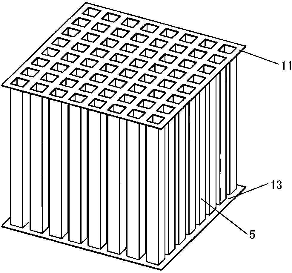 Efficient wet type electric dedusting and purifying device and method for smoke obtained after wet desulphurization