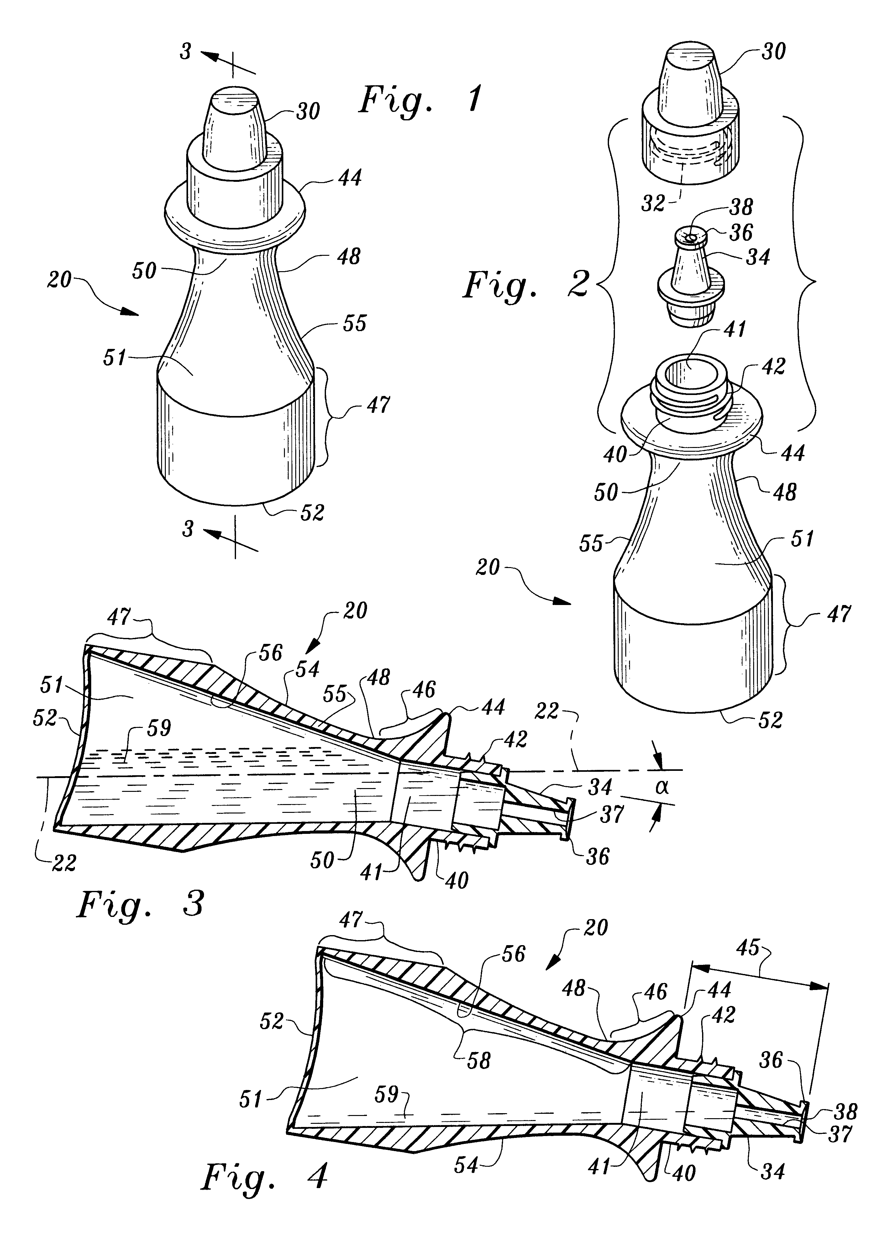 Precision release eye dropper bottle