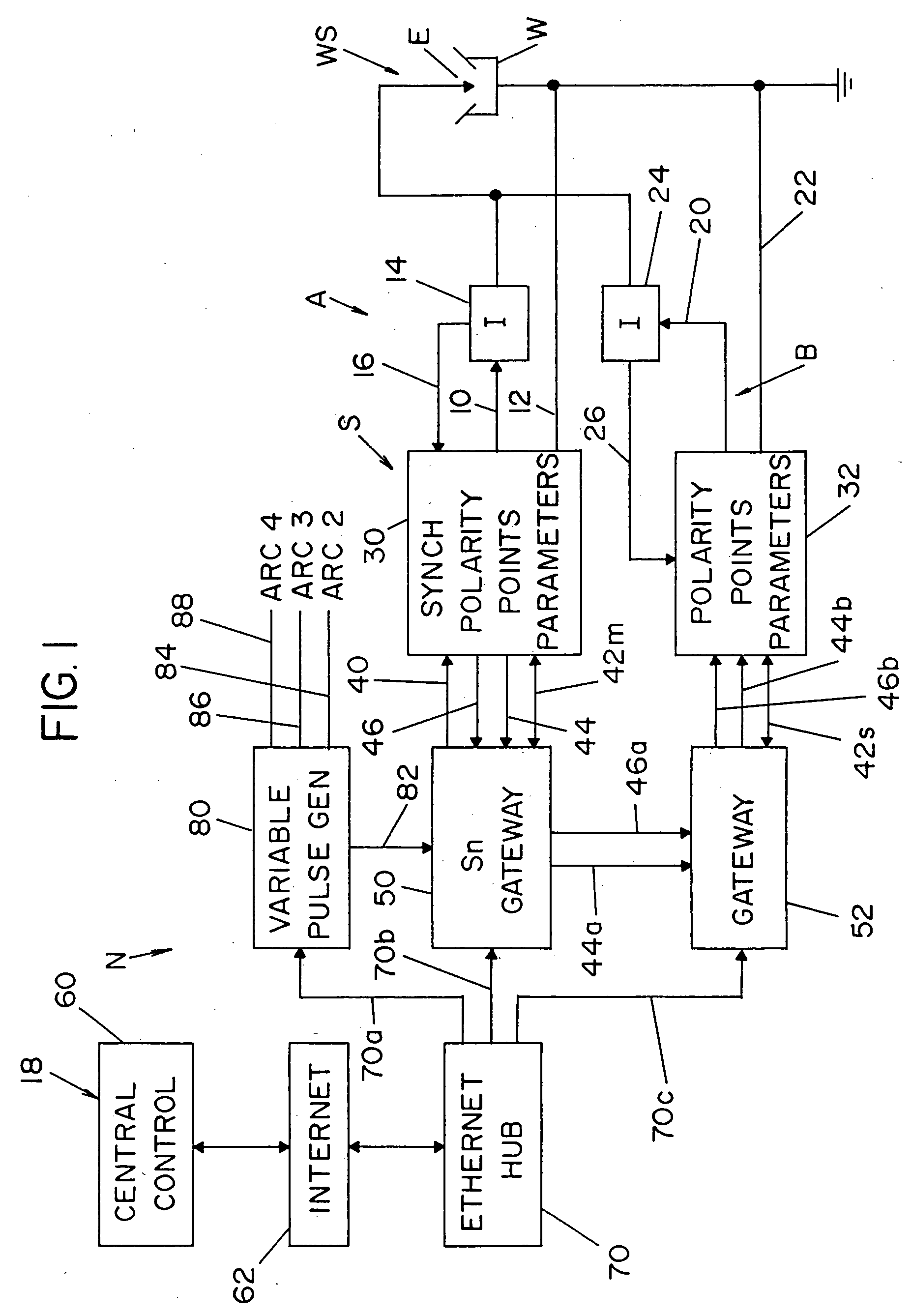 Electric arc welder