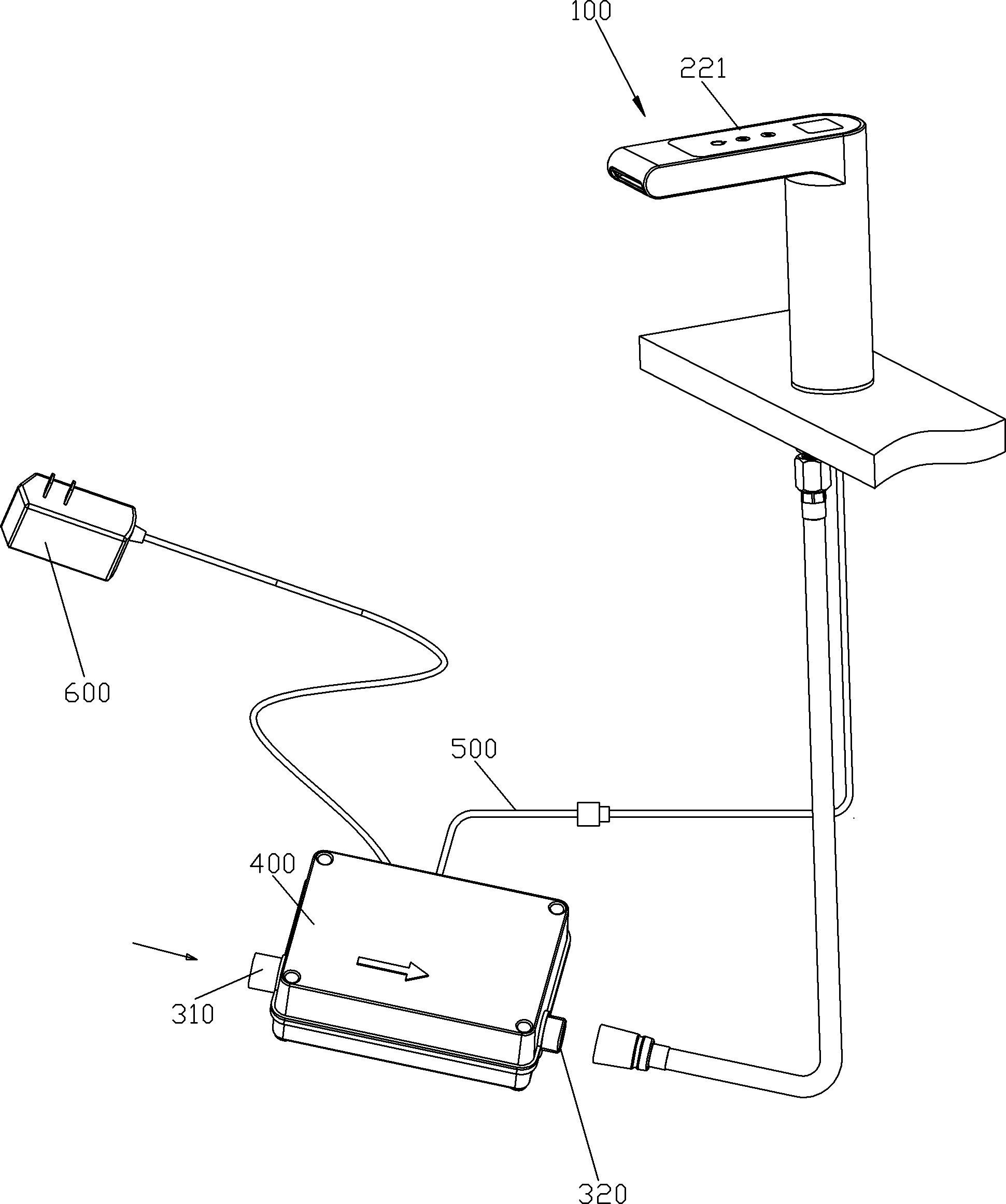 Timing touch faucet and its control method