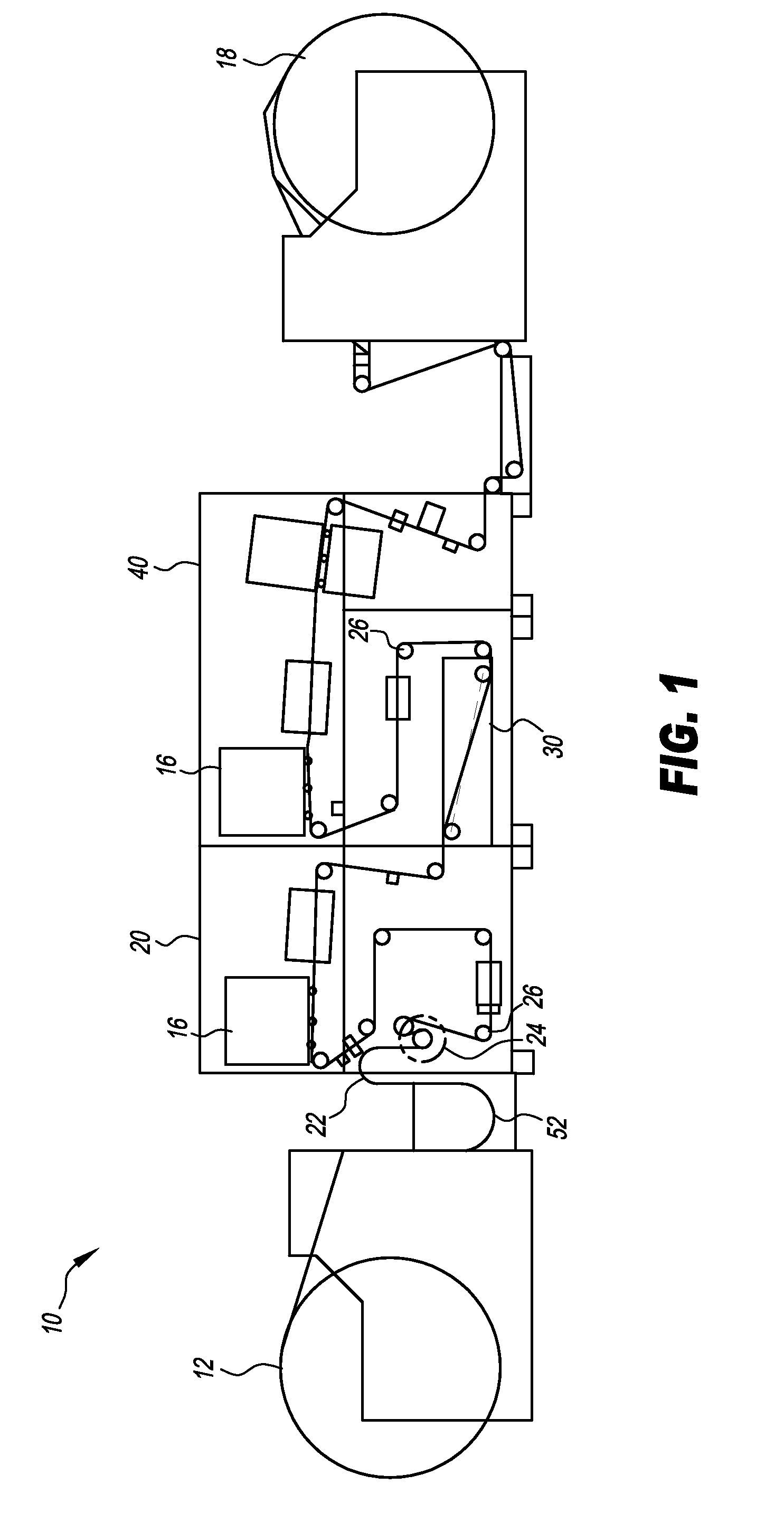 Media transport system filter mechanism