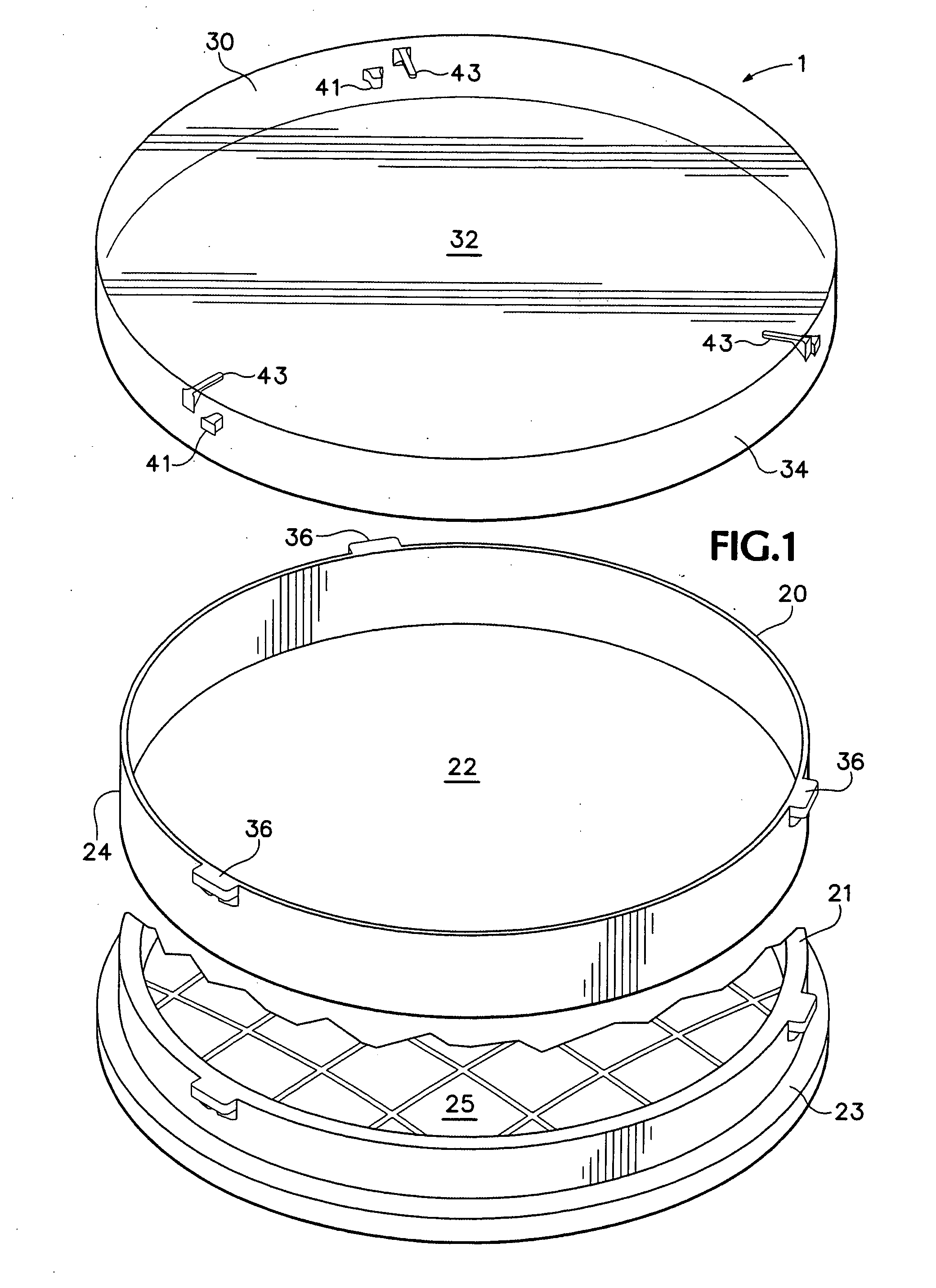 Lockable cell growth chamber