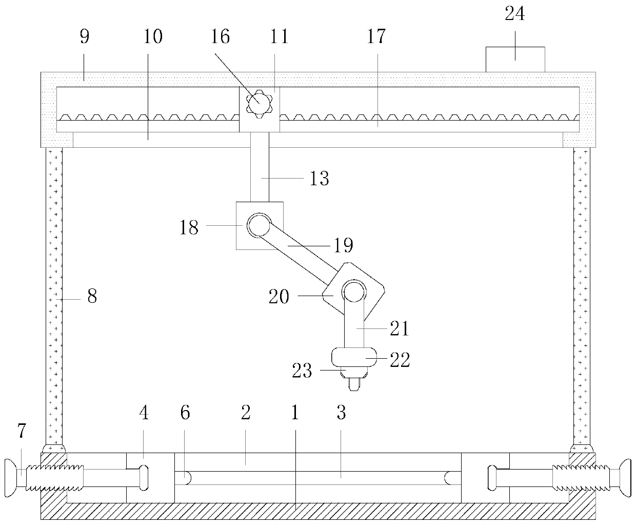 Laser processing device for PCB