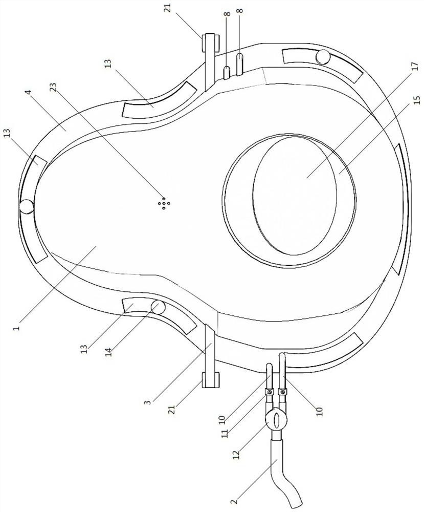 A kind of multifunctional non-invasive ventilator mask