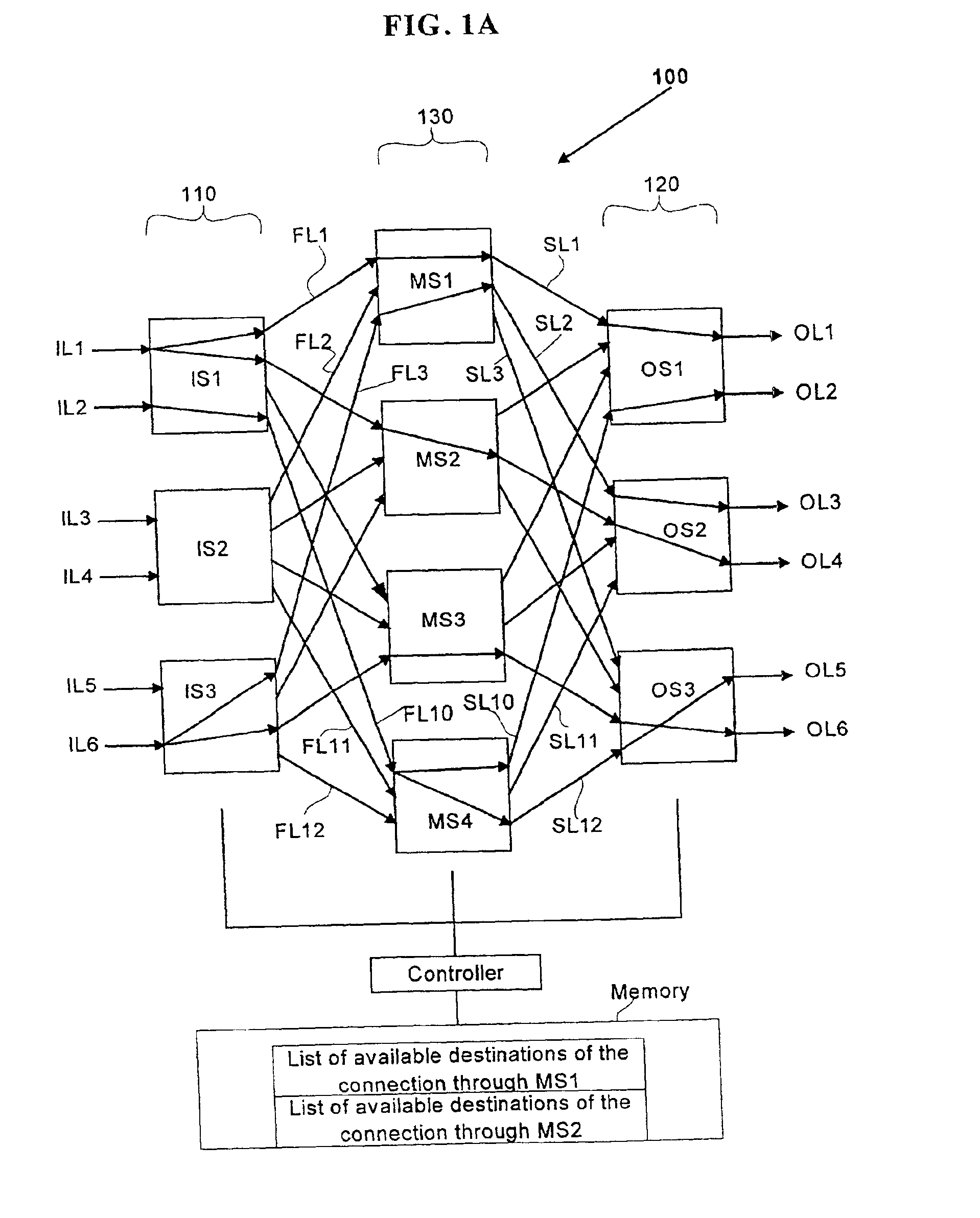 Rearrangeably nonblocking multicast multi-stage networks