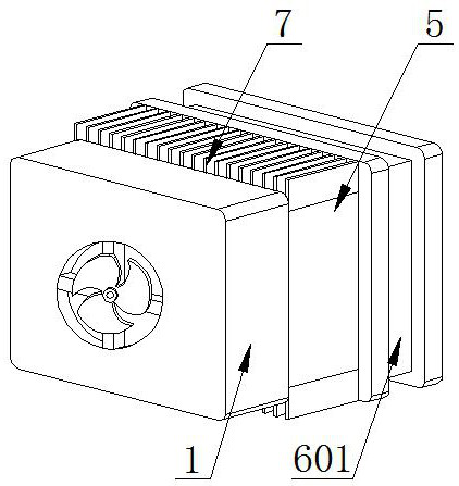 Semiconductor refrigerator cooling device for communication equipment