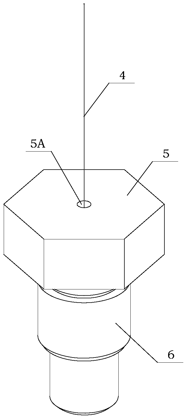 An absolute pressure fiber-optic silicon carbide high temperature resistant aviation pressure sensor