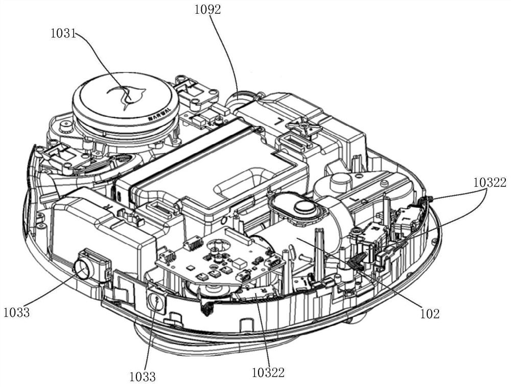 Control method, device, equipment and storage medium of mopping robot