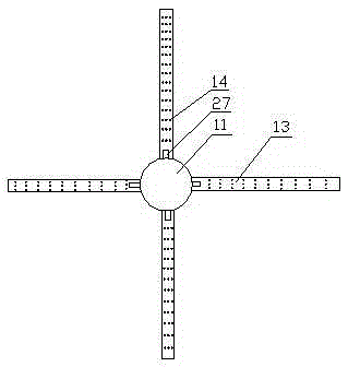 Sliding rail type dust-free fiber wool opener