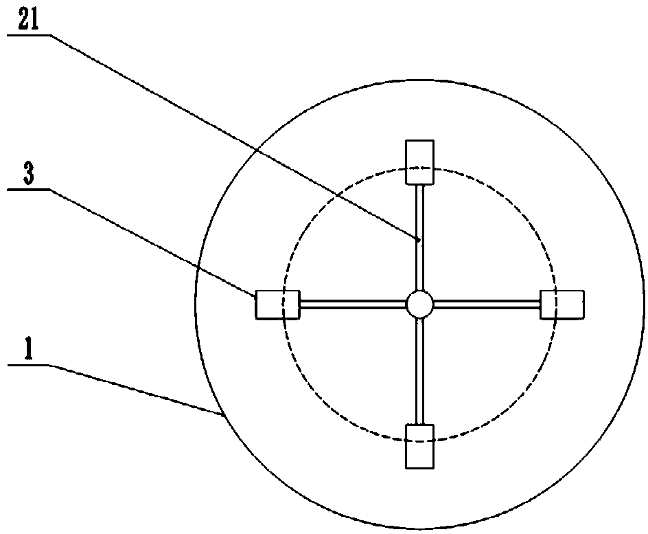 Device for smashing automobile glass