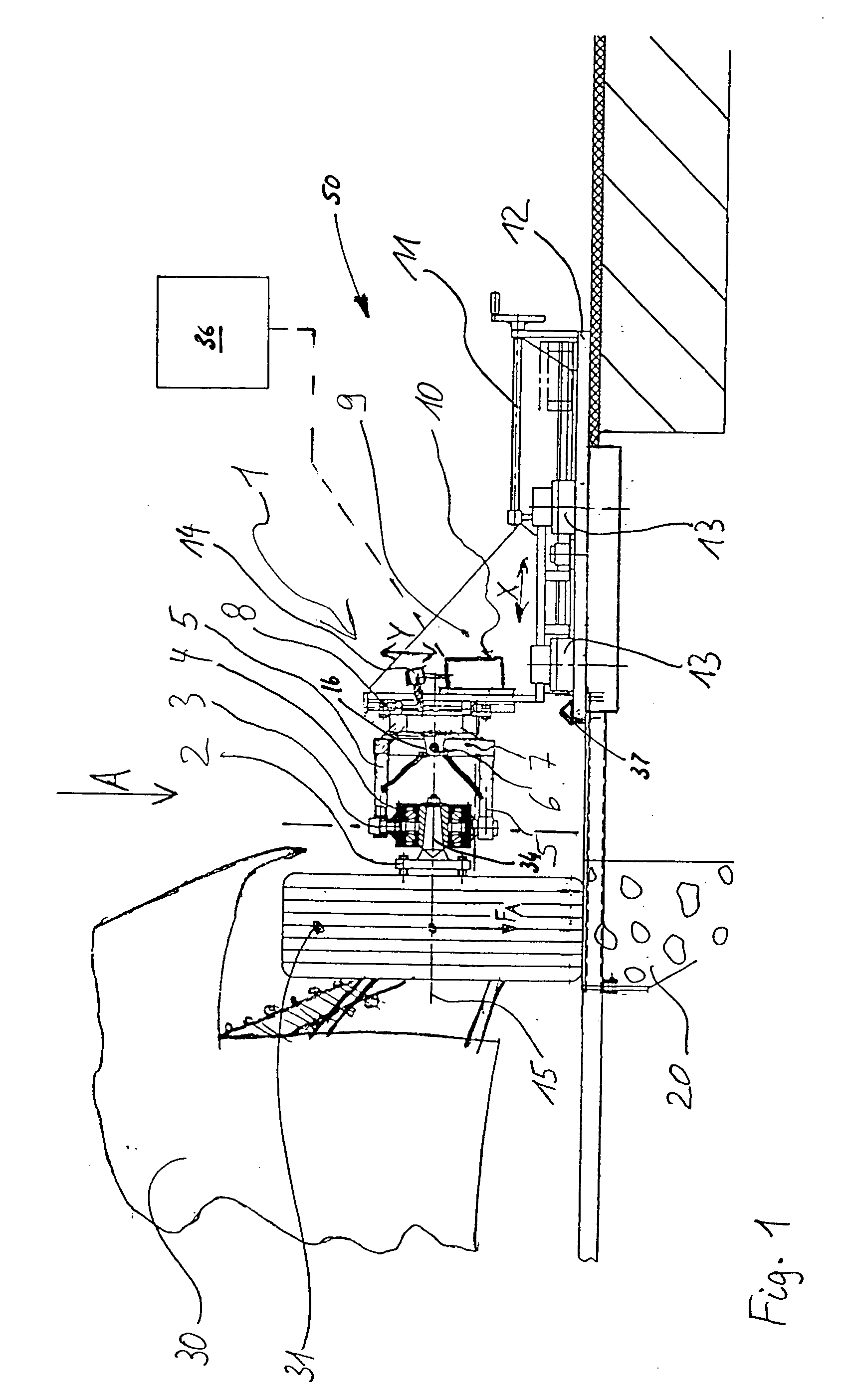 Method and device for simulating slip on vehicle test benches